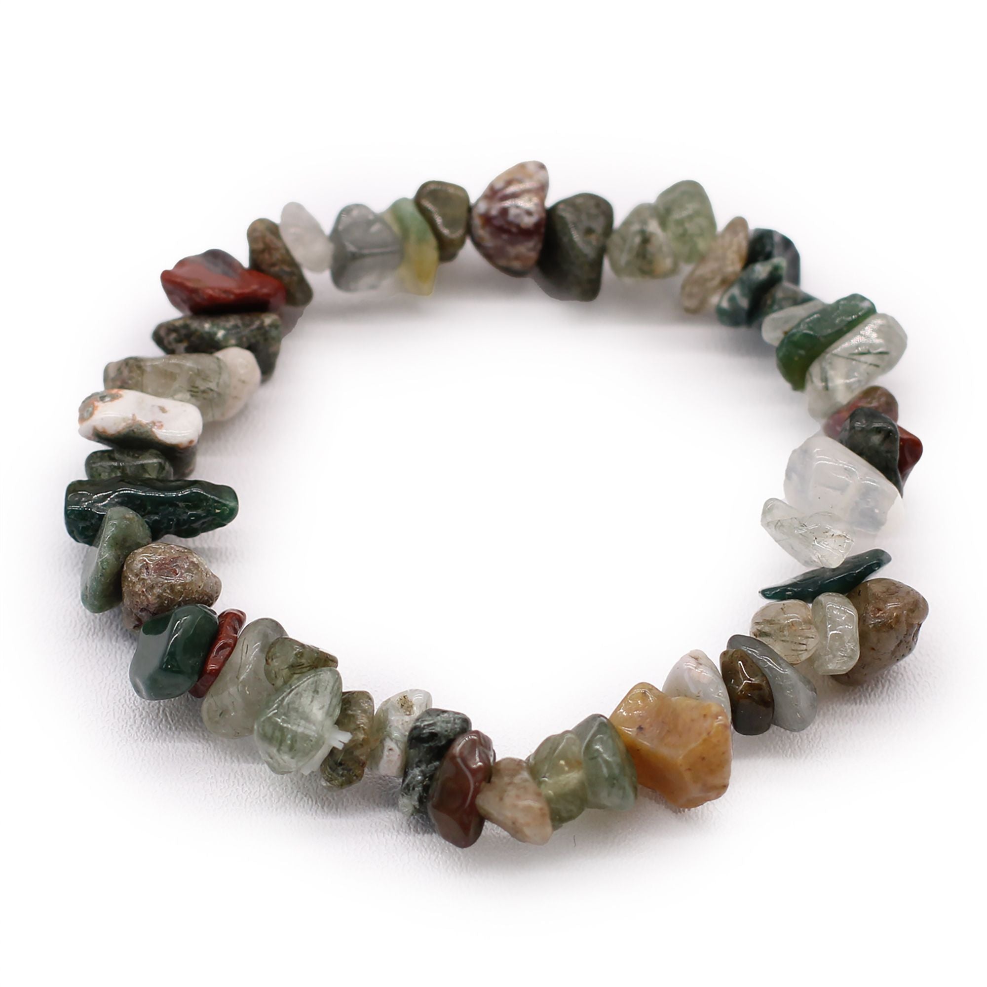 8 Chipstone Bracelet Collection With Single Branch Stand