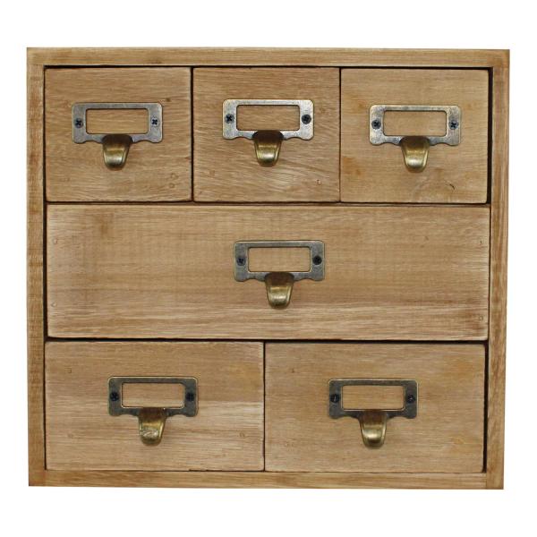 6 Drawer Storage Unit  Trinket Drawers
