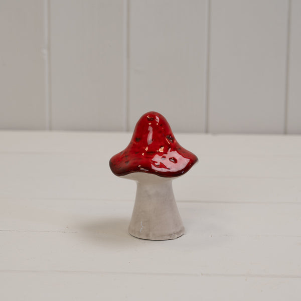 Ceramic Mushroom L6.5xW6.5xH9.5cm