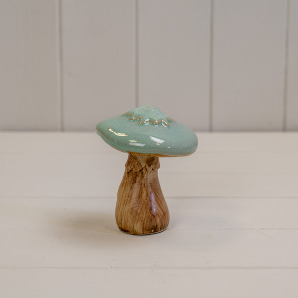 Ceramic Mushroom L8.5xW8.5xH10.5cm  Weight-184g