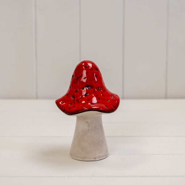 Ceramic Mushroom L8.5xW8.5xH13.5cm  Weight-172g