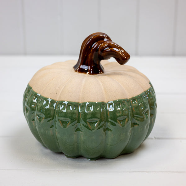 Ceramic Pumpkin L16xW16xH13.5cm  Weight-928g