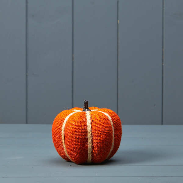 Fabric pumpkin 10x10cm
