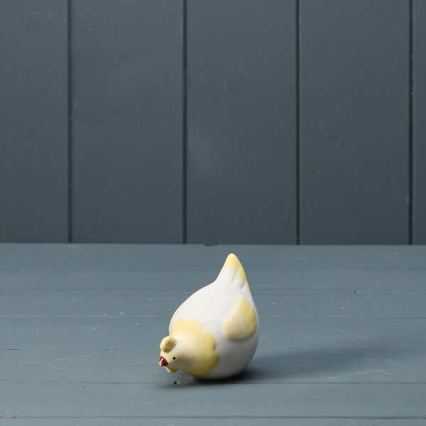 Ceramic Chicken (Yellow) H7.5 W8 D5.8