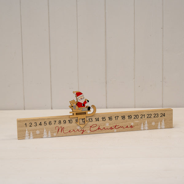 Wooden Santa Advent 40 cm