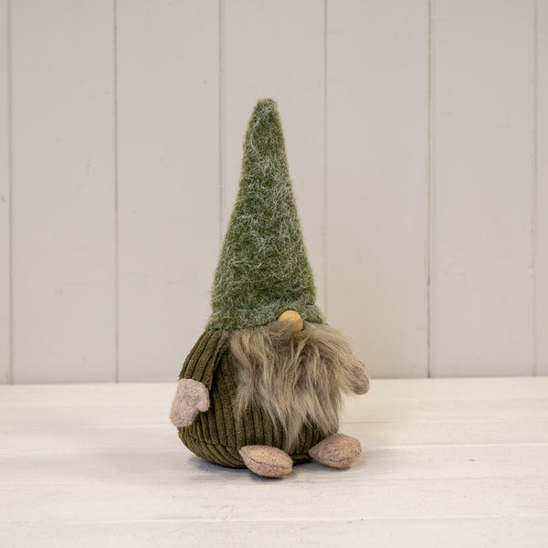 Green Woolly Gonk with Beige Beard