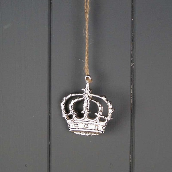 Hanging Metal Crown L6xH6cm