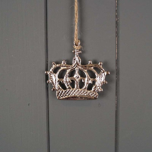Hanging Metal Crown L8xH7.5cm