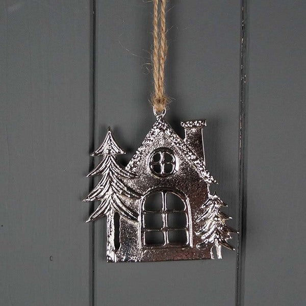 Hanging Metal House L9xH9cm