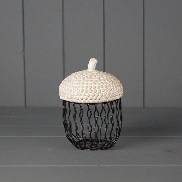 Acorn Pot L10.8xW10.8xH15.5cm  Weight-374g