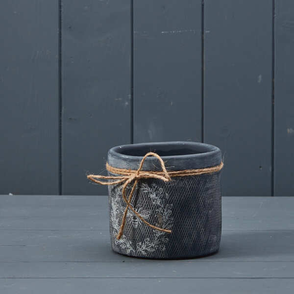 Black Bee Pot TD11.5cm H11cm