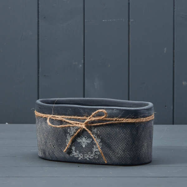 Black Bee Trough TD20x9.7cm H9.5cm