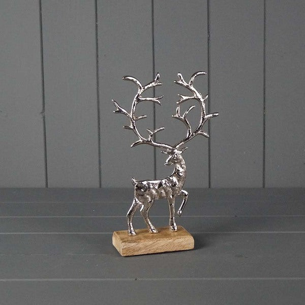 Metal Reindeer L14.5xW5xH21.5cm