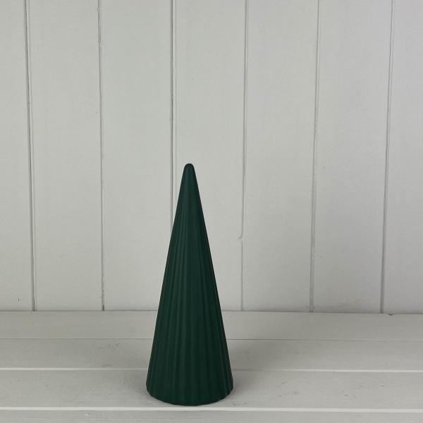 Green Ceramic Tree Decoration L8.2xD8.2xH21.5cm