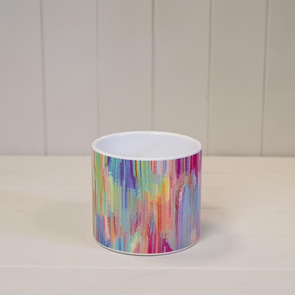 Colour Pallet Pot TD12cm H10.5cm L12cm W12cm Weight-119g