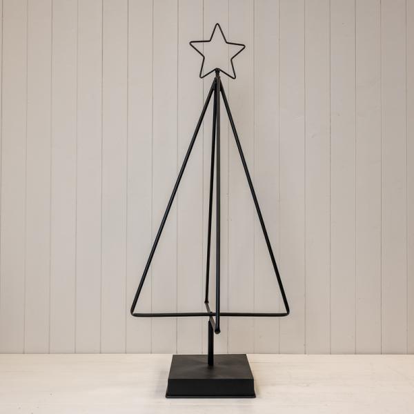 Black Metal Tree Decoration L46.5xW46.5xH103cm