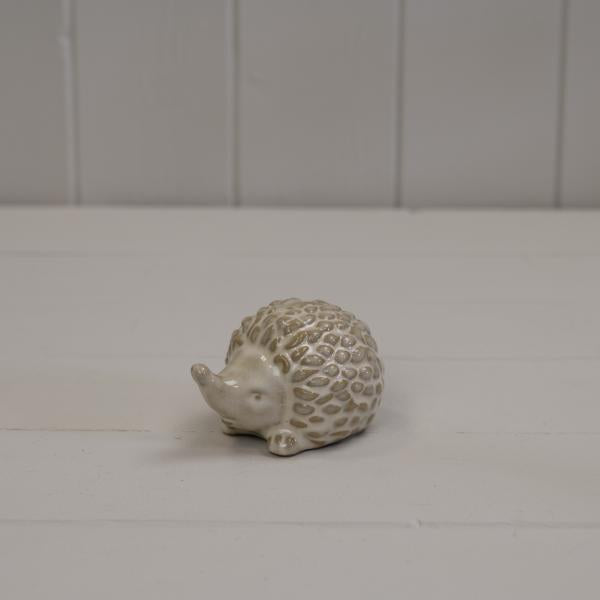 Beige Mottle Ceramic Hedgehog Decoration L8xD5.5xH5cm  Weight-104g