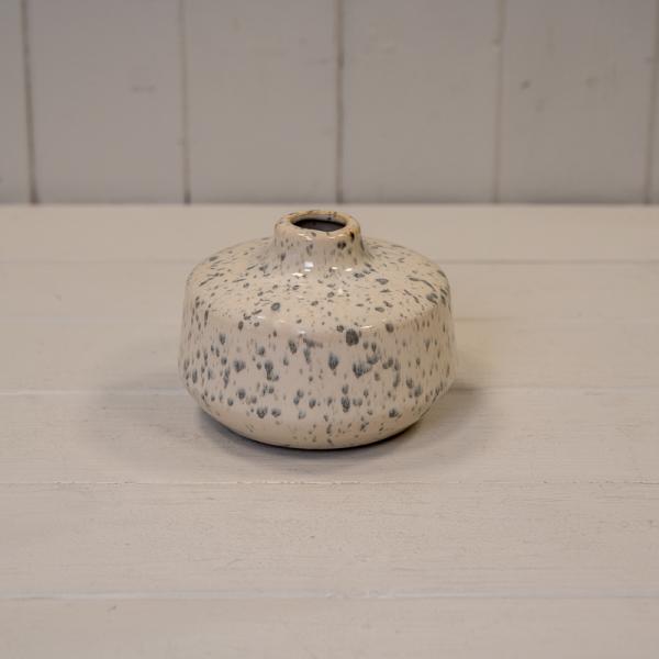 Speckled Ceramic Vase TD3.5xB8.5xH8.5cm