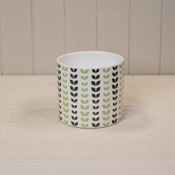 Leaf Pattern Pot TD13.8cm H12.5cm L13.8cm W13.8cm Weight-138g