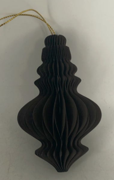 Set of 3 Coffee Chandelier Baubles