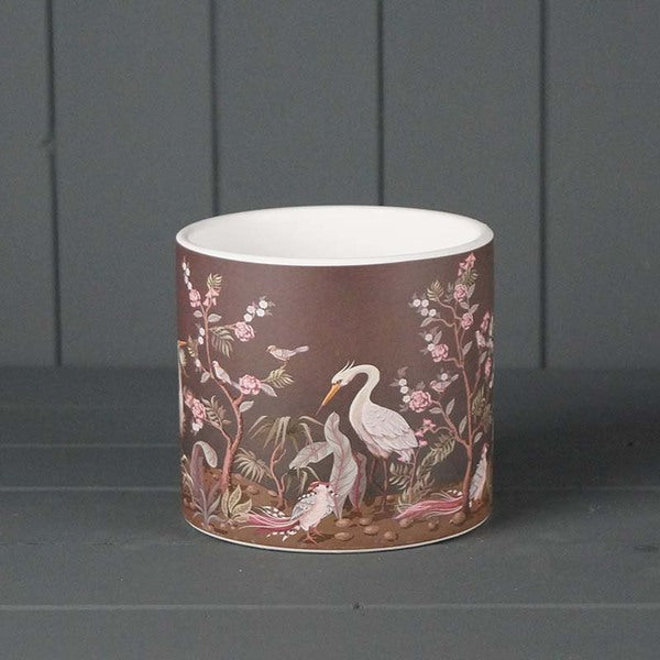 Stork Design Ceramic Plant Pot (14cm)