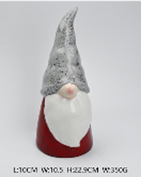 Grey Speckled Hat Gonk