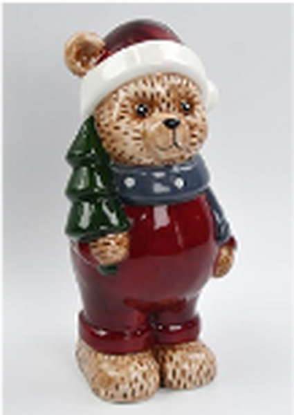 Satchville Bear in Traditional Red