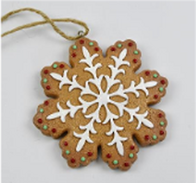 Gingerbread Style Snowflake