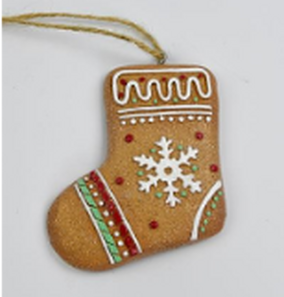 Gingerbread Hanging Stocking