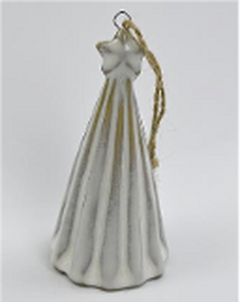 Natural Ceramic Standing/Hanging Christmas Tree Ornament