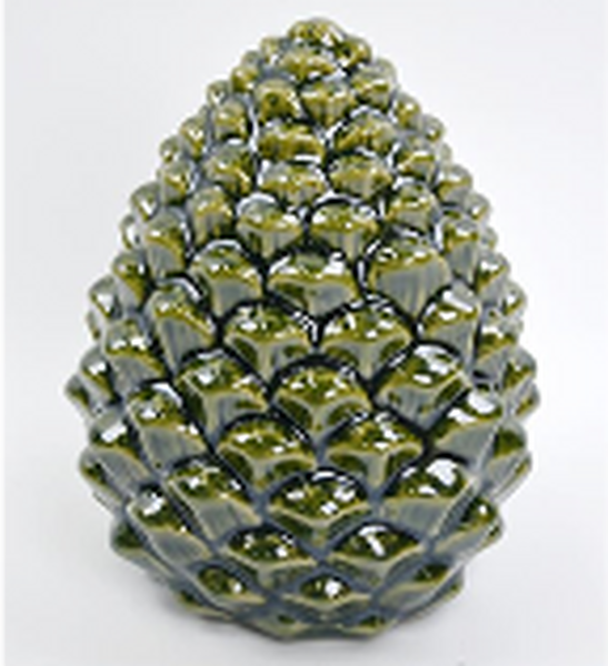 Ceramic Natural Pinecone Decoration Medium