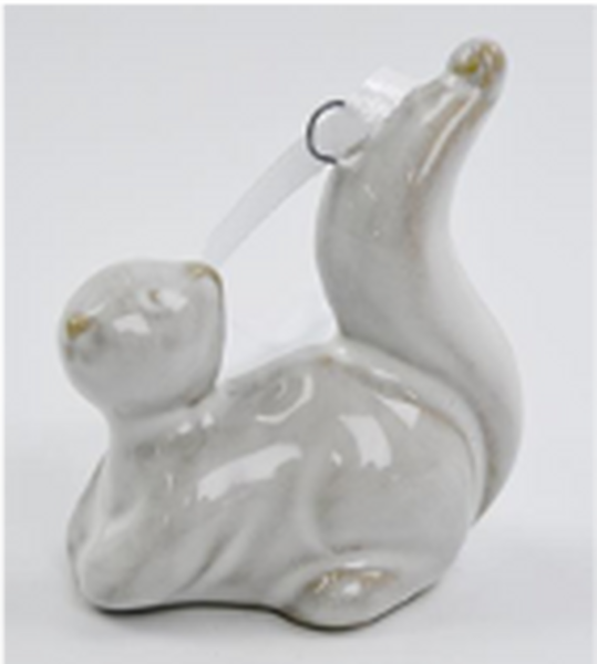 Hanging Ceramic Natural Squirrell