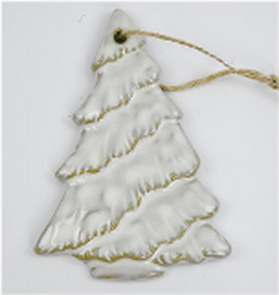 Ceramic Natural Hanging Christmas Tree