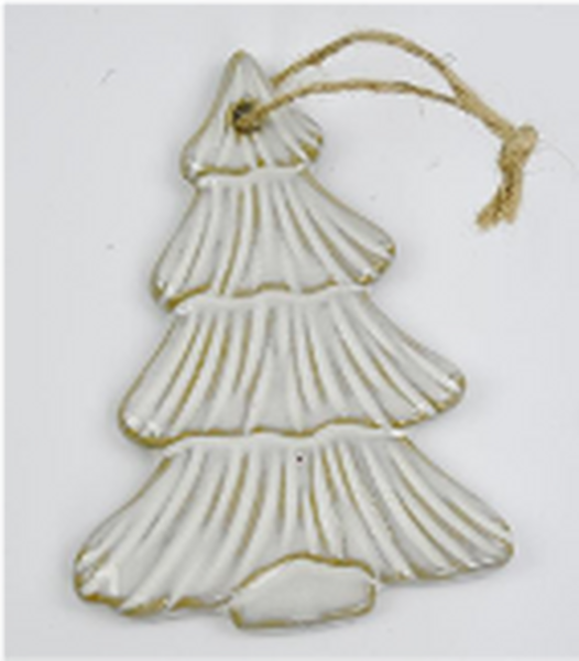 Ceramic Natural Hanging Christmas Tree