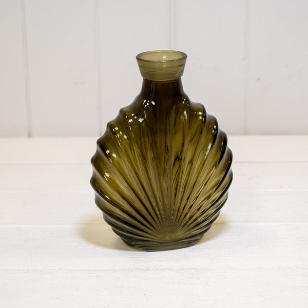 Olive Green Decorative Bottle 12.8cm 5.6cm 16.8cm